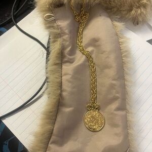 Sarah Coventry Gold Medallion Necklace